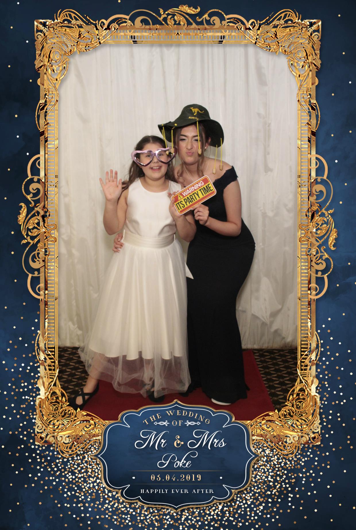 Mr & Mrs Poke | View more photos from the event at gallery.myphotoboothexperience.co.uk/u/MyPhotoBoothExperienceLtd/Mr-Mrs-Poke